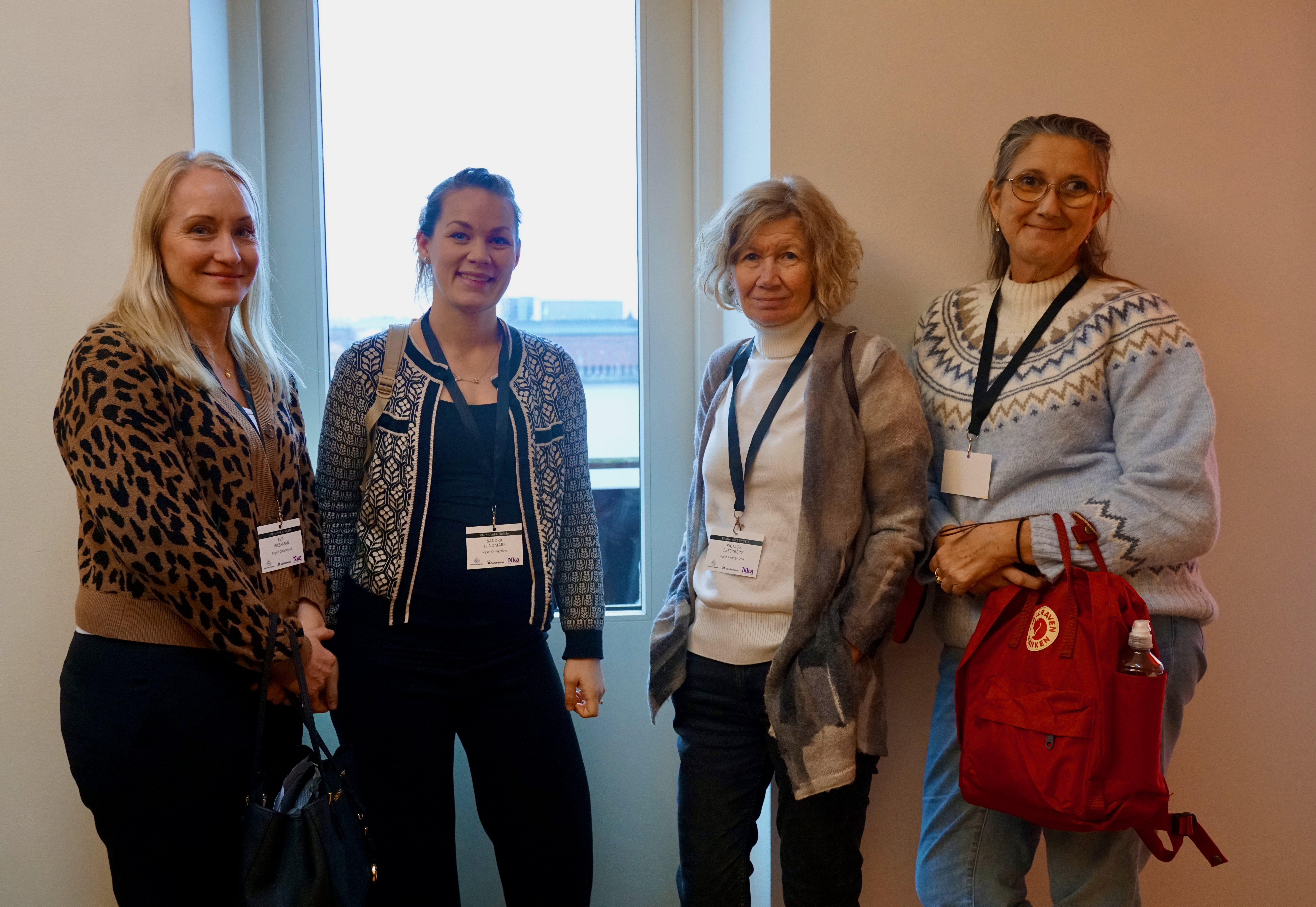 Nöjda konferensdeltagare från region Östergötland