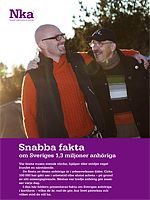 Snabb fakta anhöriga folder