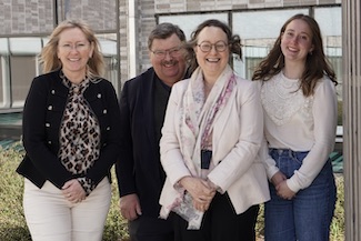 Pauline Johansson, Lennart Magnusson, Elizabeth Hanson och Miriam Svensson.