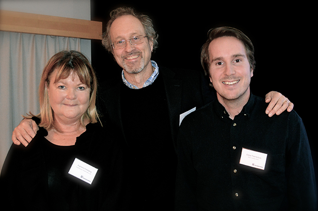 Bild på Agneta Forsberg, Bo Blåvarg och Oskar Palmbäck