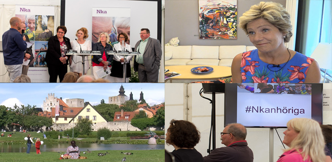 Bild från Almedalen 2014