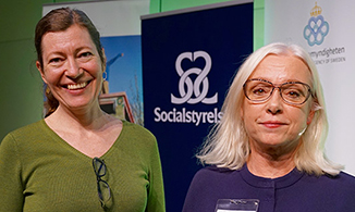 Madelene Barboza och Åsa Edlund.