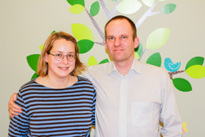 Ellinor och Stefan.