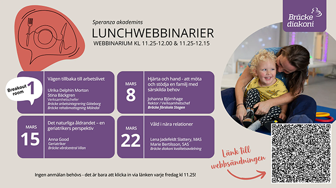 Inbjudan lunchwebbinarier