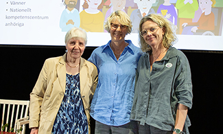 Elaine Johansson, Carina Hvalstedt och Maria Ahlqvist.