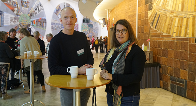 Erik Wester och Isabelle Froehlich.