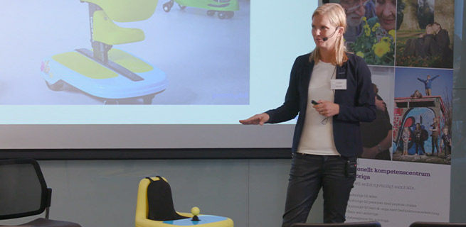 Karin Leire, forskning- och innovationschef Permobil.