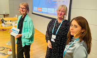 Petra Hedbom, Ulrica Langegård och Maria Nilsson.