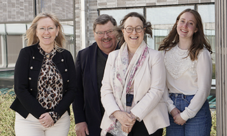 Pauline Johansson, Lennart Magnusson, Elizabeth Hanson och Miriam Svensson.