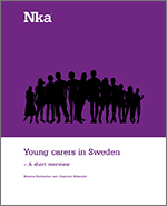 Bild på omslag Young carers in Sweden – A short overview